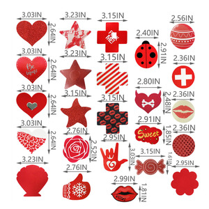 Cache-tétons jetables autocollants confortables et légers, divers styles, pour femmes, usage quotidien, soirée, <span class=keywords><strong>club</strong></span> - Product Image 1