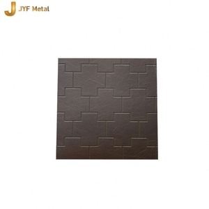 Plaque décorative en acier inoxydable coloré 4x8 SS 304 pour ascenseur, services de pliage et de découpe, épaisseur 0,5-0,8 mm pour murs et plafonds - Product Image 4