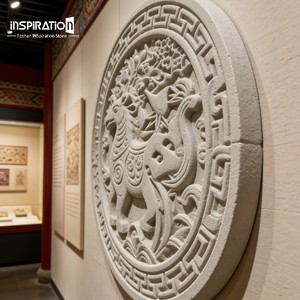 Pannello Murale Geometrico in Ceramica Espansa Personalizzato per Decorazione Pareti <span class=keywords><strong>Soggiorno</strong></span> Contemporaneo Sfondo <span class=keywords><strong>3D</strong></span> in Ceramica Espansa - Product Image 6