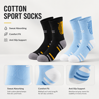 Chaussettes de sport en coton pour jeunes garçons, respirantes, anti-odeurs, légères, pour la course à pied, pour les étudiants, printemps-été