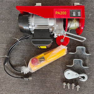 Kerekan <span class=keywords><strong>Mini</strong></span> elektrik murah, peralatan pengangkat tali kerekan <span class=keywords><strong>200</strong></span> Kg - Product Image 5