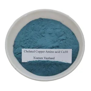 Luz azul polvo de cobre aminoquelado corregir rápidamente aminoácidos quelado Cu10
