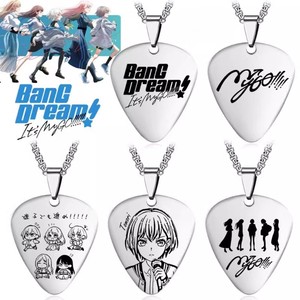 Anime juego <span class=keywords><strong>BanG</strong></span> <span class=keywords><strong>Dream</strong></span> MyGO collar Tomori Takamatsu titanio acero colgante hombre mujer moda Halloween Cosplay accesorio regalos - Product Image 1