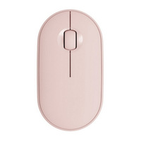 4015 Pebble Mouse Mini 3D USB 2.4G nirkabel dengan Logo & pola warna dapat disesuaikan untuk perdagangan luar negeri lintas batas