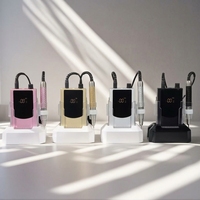 Ensemble de perceuse à ongles rechargeable portable 40000 tr/min moteur sans balais avec perceuse à ongles professionnelle en acier et métal E-File
