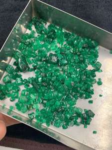 Piedra Preciosa Brillante, Buenos Precios, Cristal Verde Oscuro Natural en Bruto Sin Tratar, Colección de Especímenes, Fabricación de Joyas, Curación, Sawat - Product Image 3