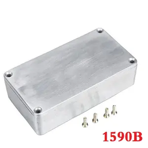 Guitar Effects Pedal Aluminum Stomp Box Enclosure 1590B Die Cast Aluminum Box