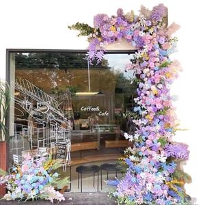 Paredes Florales, Flores Artificiales, Arco de Flores de Seda, Accesorios para Fotografía de Bodas al Aire Libre, Decoraciones para el Hogar, Reutilizables - Product Image 5