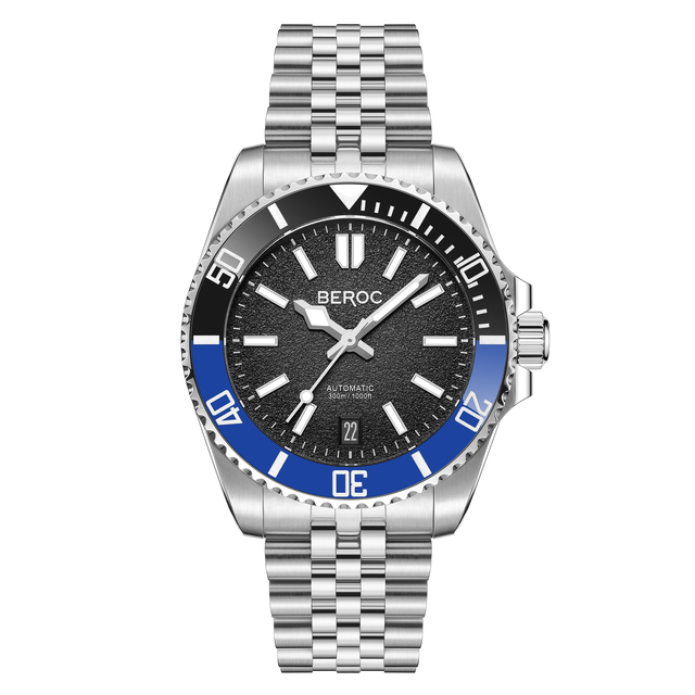 High-End Men's Dive Watch 316L Stainless Steel Jubilee Bracelet Ceramic Bezel BGW9 Super- Luminous 30ATM Mechanical Watch