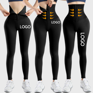Legging Noir Taille Haute Sans Couture, Effet Amincissant Et Gainant (lot De 2) - Undercover