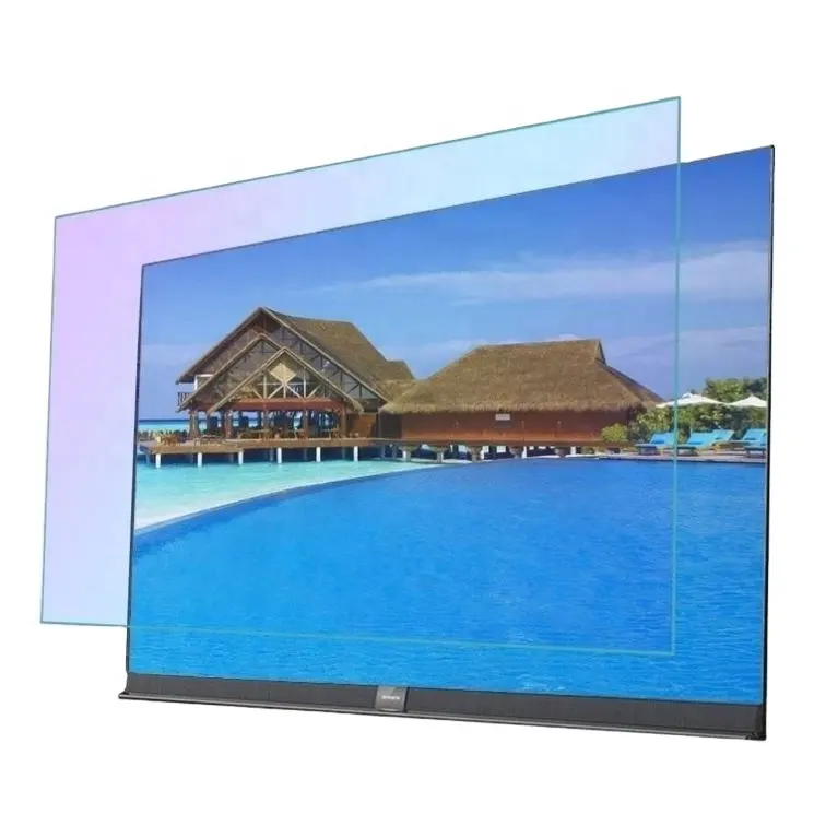 TV bảo vệ màn hình cho 55 inch chống ánh sáng màu xanh chói Scratch filmcompatible với Sharp Sony Samsung Hisense LG