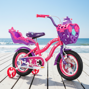 Vélo pour enfants de 12 pouces et 16 pouces, vélo pour filles avec roues d'apprentissage, nouveau modèle de vélo pour enfants, vélo pour enfants de 3 à 8 ans - Product Image 2
