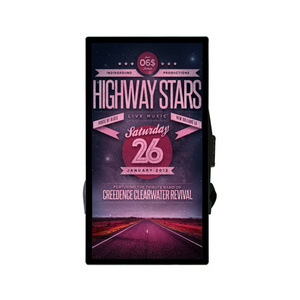 Tabellone per le affissioni di pubblicità dell'esposizione Lcd del tabellone per le affissioni di pubblicità dello zaino dell'affissione a cristalli liquidi portatile a 32 pollici di prezzi economici con controllo Mobile - Product Image 2