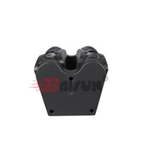 Nouvelles mini-lampes araignées améliorées de 30 W, faisceau laser à grande lentille, lumière LED RGB, contrôle DMX512, taille personnalisée, événement, fête, mariage