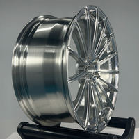 Jantes forgées LZT-106 1 pièce 15-24 pouces 5x112 à rayons multiples polies pour Chevrolet Camaro Corvette Silverado Tahoe GMC
