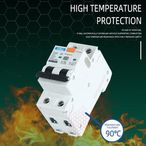 YRO Leakage <b>Circuit</b> <b>Breaker</b> YRLP 32A 2P DIN Rail Mounted For Home Use With Residual Current Protection - Product Image 4