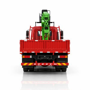 รถบรรทุกติดเครนตงเฟิง 6x4 10 ตัน เครนบูม 4 ท่อน สำหรับขนย้ายวัสดุก่อสร้าง - Product Image 5