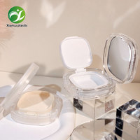 Kotak Kosmetik BB Cream Transparan Bening 15g Bentuk Persegi Panjang dari Plastik ABS, Dapat Disesuaikan, untuk Alat Rias, Produk Terlaris