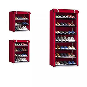 Simple Dustproof Shoe Rack Portable Storage Cabinet Multi-layer Shelf Shoe Organizer Online For Sale