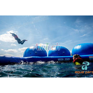 Parc aquatique gonflable bleu de qualité supérieure, parc aquatique gonflable, lac bon marché avec de grandes boules, pour adultes et enfants - Product Image 6