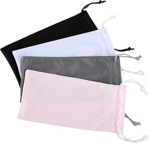 Bolsa para gafas de sol, <span class=keywords><strong>funda</strong></span> de microfibra a prueba de polvo, bolsa de almacenamiento, organizador suave, bolsa de tela, gafas, estuche de transporte - Product Image 6