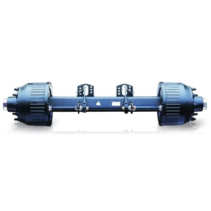 Ejes para Remolques de 12t, 14t y 16t, Piezas y Accesorios para Camiones de Trabajo Pesado, Precio al por Mayor, Eje para Semirremolque de 16 Toneladas con Suspensión - Product Image 5