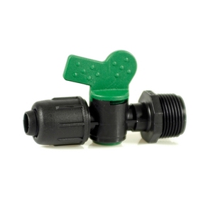 Giunto valvola con filettatura maschio D. 16 X 3/4 per sistemi di irrigazione - Product Image 1