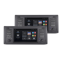 Radio para Auto Android 14, Radio de Navegación para Auto de 7 Pulgadas, Estéreo para Auto con Carplay, GPS Integrado, WIFI, FM, Reproductor Multimedia para Auto para BMW X5 E53