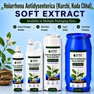 Extrait en vrac d'écorce naturelle de Holarrhena Antidysenterica Kurchi Kuda Chhal, ingrédient botanique naturel pour mélanges à base de plantes - Product Image 1