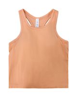 Débardeur de yoga court rembourré en dentelle tissée de qualité supérieure – Séchage rapide, respirant, vêtement de fitness pour femme pour les modes de vie actifs