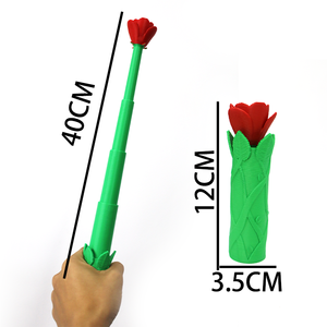 Épée rétractable en forme de rose imprimée en 3D, artisanat transfrontalier, ornements de bureau, cadeaux, jouets tendance et figurines créatives - Product Image 2