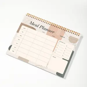 Agenda de cadernos personalizados, plano semanal, planejamento mensal, organizador espiral, caderno A3, agenda transparente mensal, agenda planejador