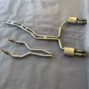 Système d'échappement à soupapes en acier inoxydable haute performance <span class=keywords><strong>Audi</strong></span> A6 C8 <span class=keywords><strong>3</strong></span>.0T - Product Image 1