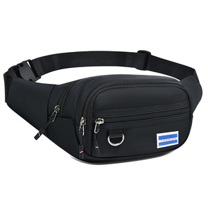 New Mens Solid-Color Business <b>Chest</b> Bag Multifunctional Sports Outdoor Casual Waterproof Crossbody Shoulder Bag - Product Image 3