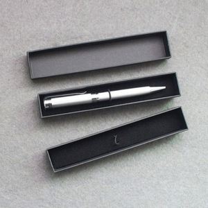 Black Rectangular Cardboard Pen Gift <b>Box</b> with Lid for Promotional Writing Instruments Packaging - Product Image 2