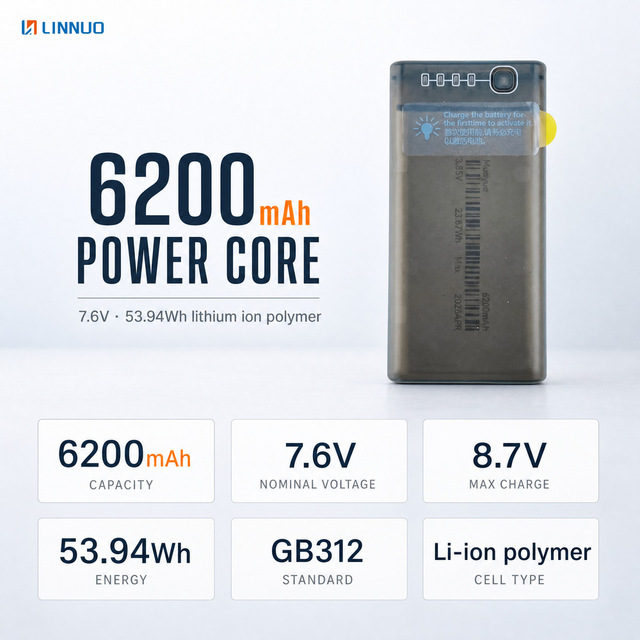 LINNUO WB37 6200mAh Smart External Battery for DJI Agras T50 T40 T30 T20 T16 T10 Drone Remote Controller OEM Wholesale