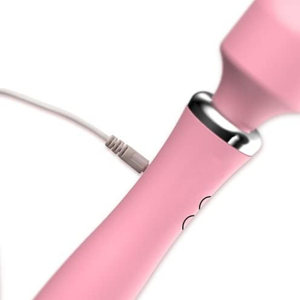 XLN Vibratore per Adulti Mini <span class=keywords><strong>Venus</strong></span> Wand G-Spot, Dildo a Doppia Testa Riscaldato USB, 20 Modalità, Impermeabile, in Silicone, per <span class=keywords><strong>Donne</strong></span> - Product Image 2