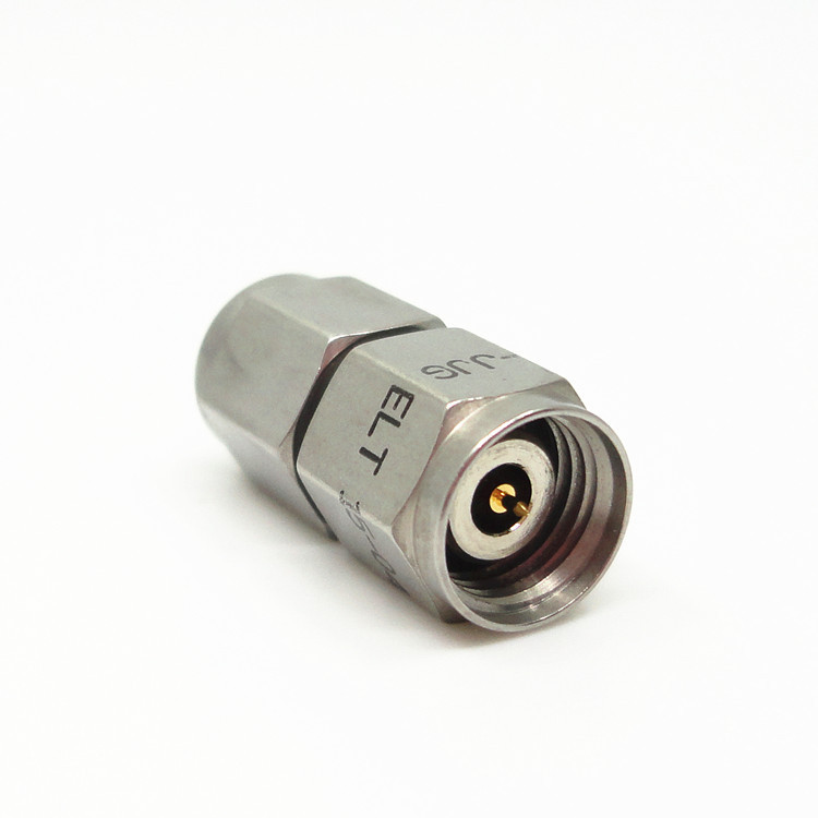 Nickel Plaqué 2.4mm Mâle à Mâle Droit Ondes Millimétriques Adaptateur Connecteurs