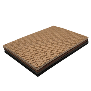 뼈 패턴 미끄럼 방지 밑창 신발 제작용 고무 시트 플립플랍 고무 밑창 재료 - Product Image 2