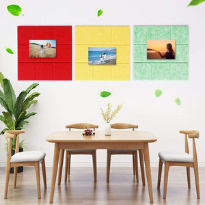 Pegatinas de fieltro 3d para pared de habitación de niños, tablón con pin para mensajes, letras, foto, decoración del hogar - Product Image 2
