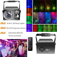 Projecteur LED UV RG Laser Effet Wash 1-en-1 pour Discothèque, Bar, Club, KTV