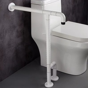 Ji Tu Accessible T-Shaped Handrail 60cm 70cm Plastic Stainless Steel Anti-Slip Toilet <b>Grab</b> <b>Bar</b> For Elderly Disabled - Product Image 1