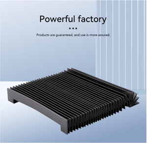 מגן גמיש ניילון מתקפל, מגן אבק, כיסוי אבק למכונת חיתוך לייזר CNC - Product Image 2