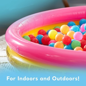 <span class=keywords><strong>Piscine</strong></span> gonflable pour enfants arc-en-ciel colorée, 3 anneaux, effet coucher de soleil, <span class=keywords><strong>piscine</strong></span> ronde pour bébé - Product Image 4