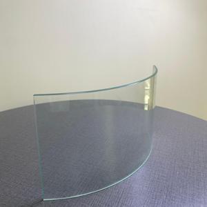 Verre trempé courbé transparent sur mesure, verre de sécurité renforcé pour cabine de douche, façade de bâtiment, décoration de fenêtre - Product Image 1