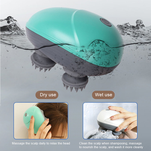 Masajeador de Cabeza Inteligente, Portátil, Mini, Recargable, Impermeable, Lavable, Relajante, para Aliviar la Presión del Cuero Cabelludo, Servicio OEM - Product Image 3