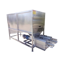 Séparateur de liquides et de solides à écran incliné pour la déshydratation du fumier de volaille, chevaux, poulets et bovins