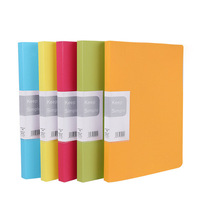 Nouveau style, classeur à anneaux A4 en tissu multicolore, dossier en plastique PVC personnalisé