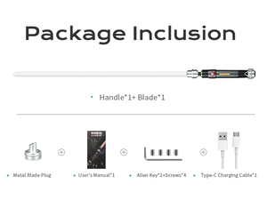 ดาบไลท์เซเบอร์โลหะรุ่นเจได เอซรา วี2 ซีโนพิกเซล 4.0 XRGB สมูทสวิง ไลท์เซเบอร์ สำหรับการต่อสู้หนัก ดาบเลเซอร์เปลี่ยนสีได้ไม่จำกัด - Product Image 6