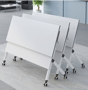 Venta de fábrica, mesa de entrenamiento plegable con ruedas, mesa, patas, escritorio de entrenamiento para oficina y escuela, Juegos Escolares - Product Image 3